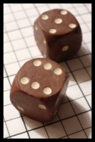 Dice : Dice - 6D - Red Stone Dice - Ebay Nov 2010